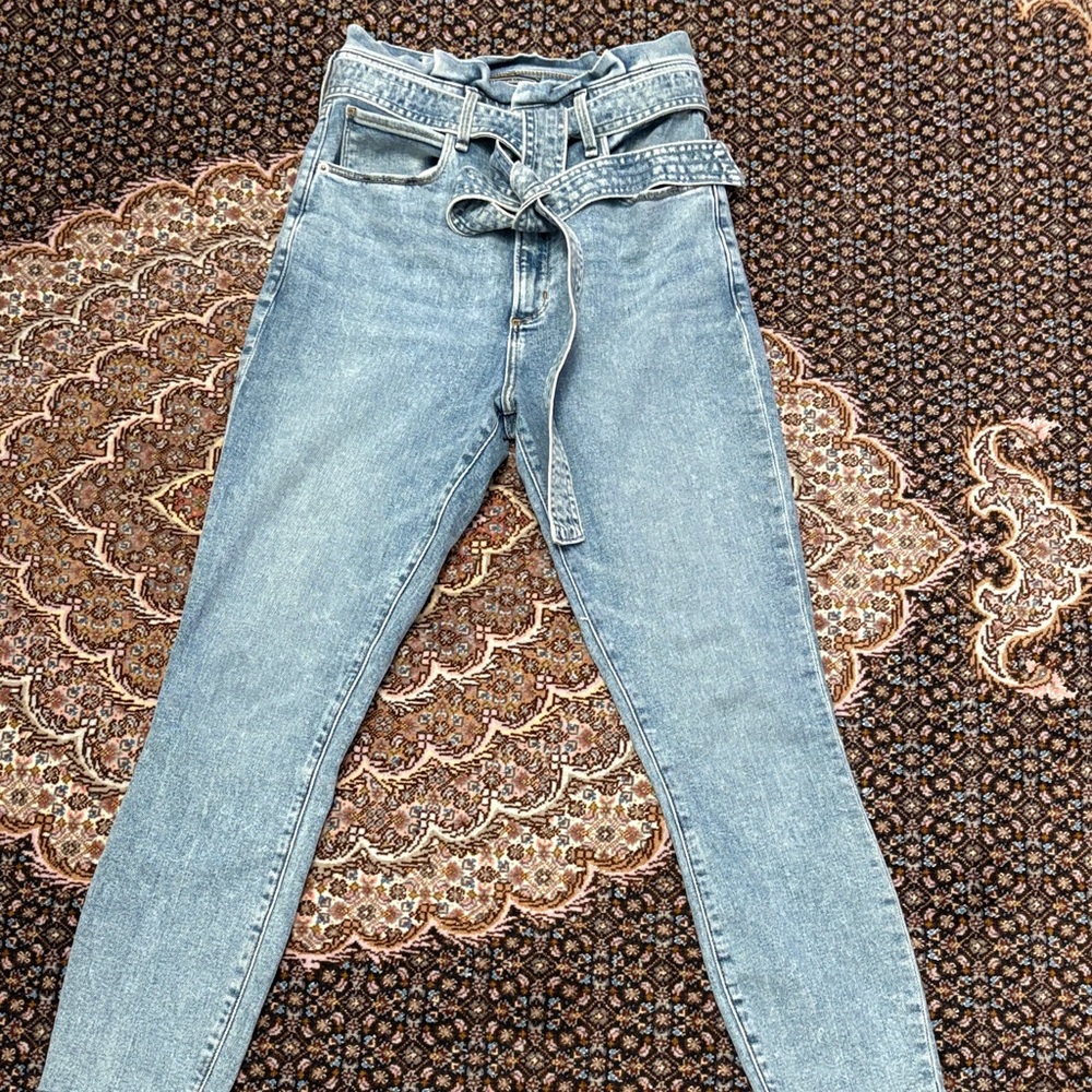 Abercrombie & Fitch High Rise Light Blue Jeans